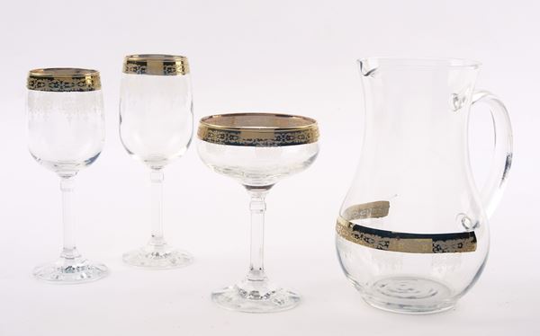 Servito di bicchieri  - Auction ANTIQUES, SILVER - Galleria Pananti Casa d'Aste