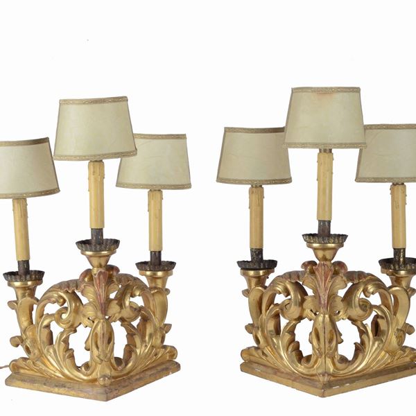 Pair of lamps