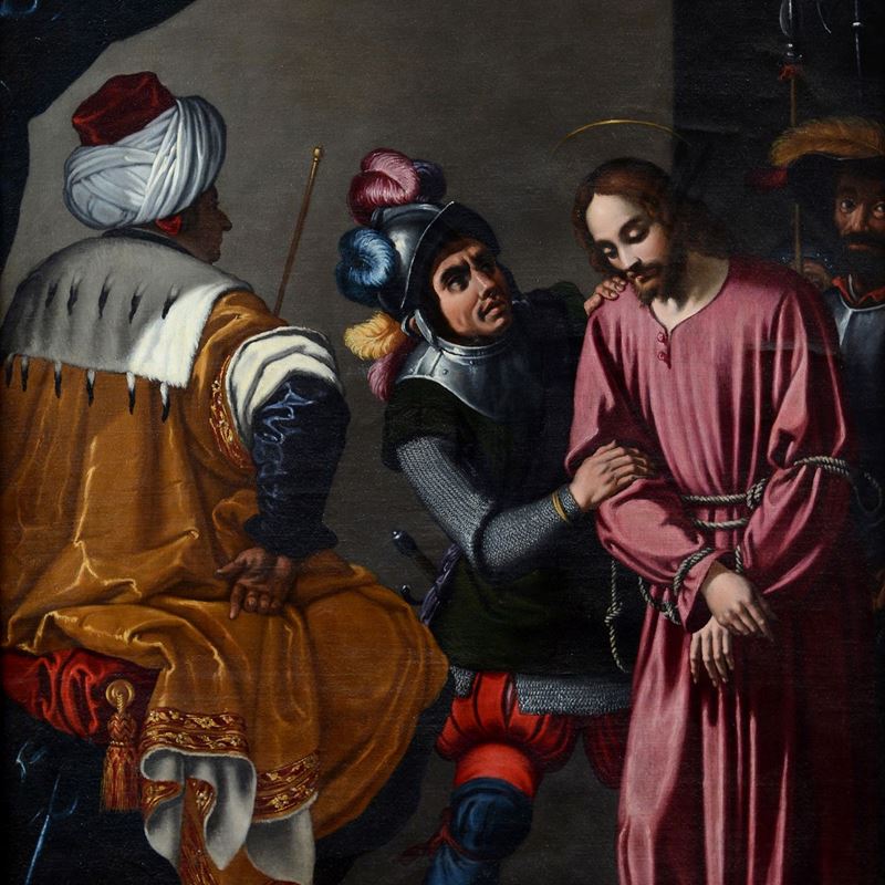 Nicodemo Ferrucci - Cristo Difronte a Pilato