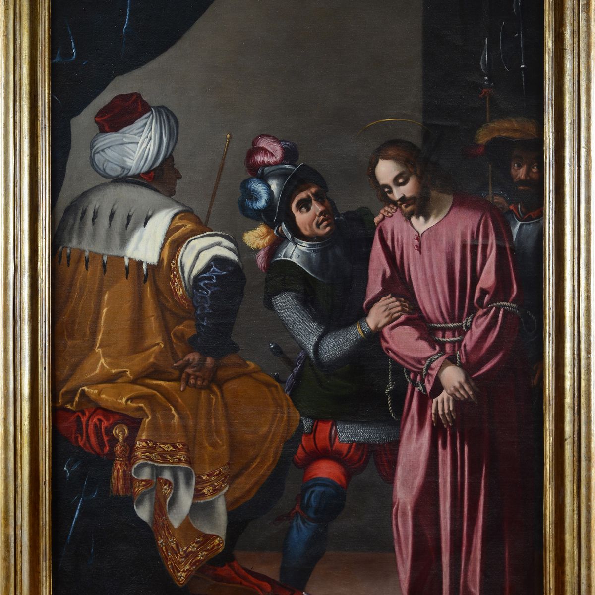 Nicodemo Ferrucci - Cristo Difronte a Pilato