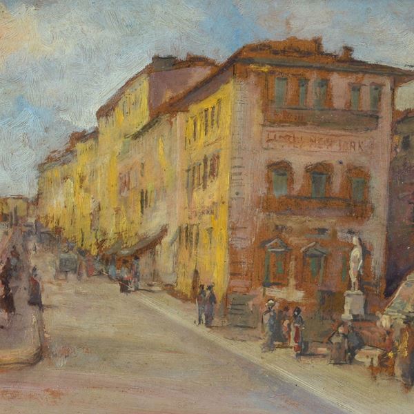 Luigi Gioli - Lungarno di Piazza Goldoni