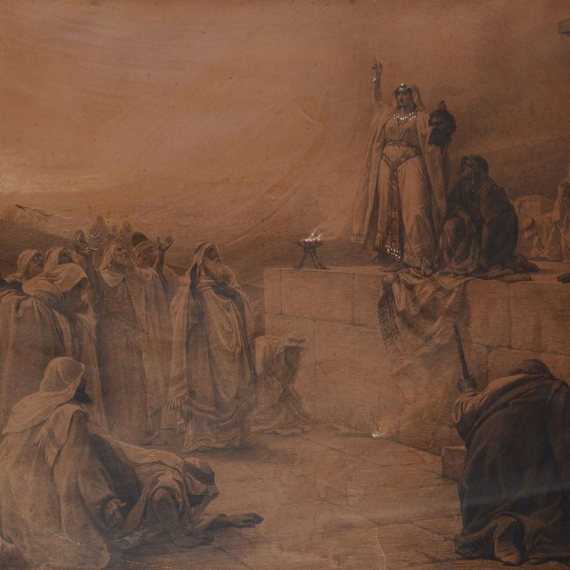 Pietro Aldi - Giuditta Mostra al Popolo la Testa di Oloferne