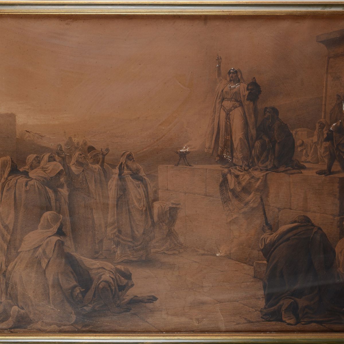 Pietro Aldi - Giuditta Mostra al Popolo la Testa di Oloferne