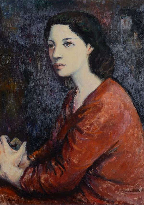 Domenico Purificato - Female portrait