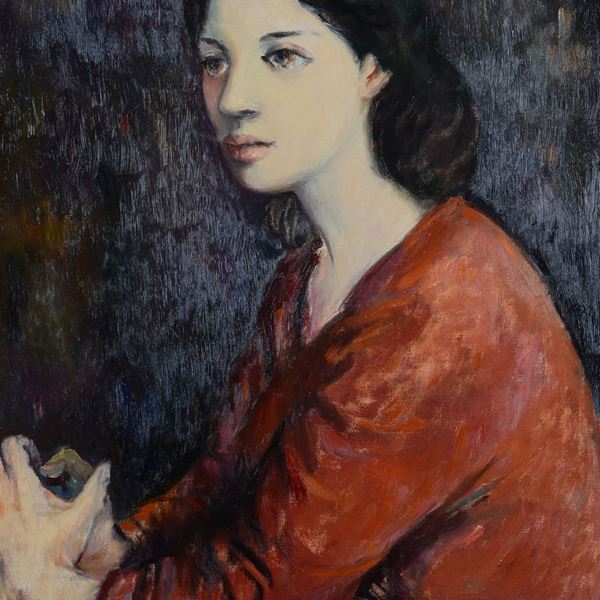 Domenico Purificato - Female portrait