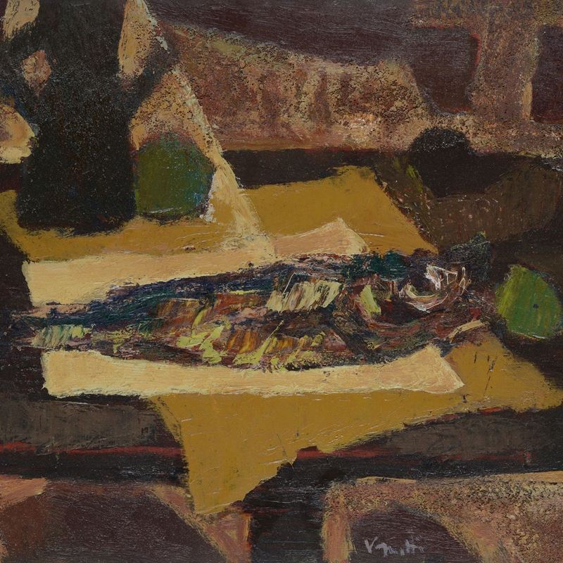 Gianni Vagnetti - Natura Morta con Pesce