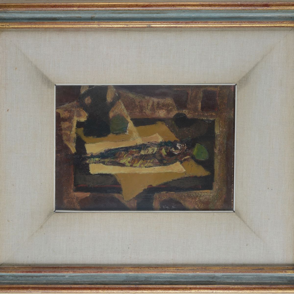 Gianni Vagnetti - Natura Morta con Pesce