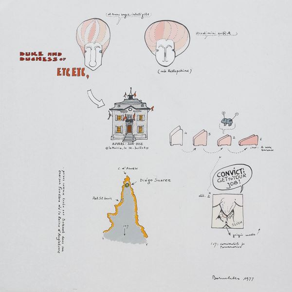Gianfranco Baruchello - Duke and Duchess of etc etc