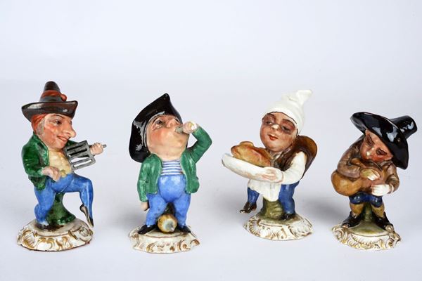 Quattro caramogi  - Auction ANTIQUES, SILVER - Galleria Pananti Casa d'Aste