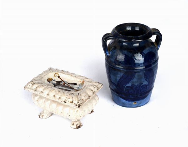 Orciolo e saliera   - Auction ANTIQUES, SILVER - Galleria Pananti Casa d'Aste
