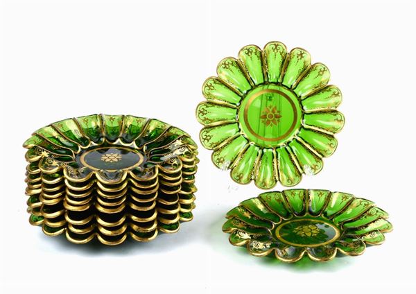 Dieci piattini  - Asta ANTIQUARIATO, ARGENTI E OGGETTI D'ARTE - Galleria Pananti Casa d'Aste