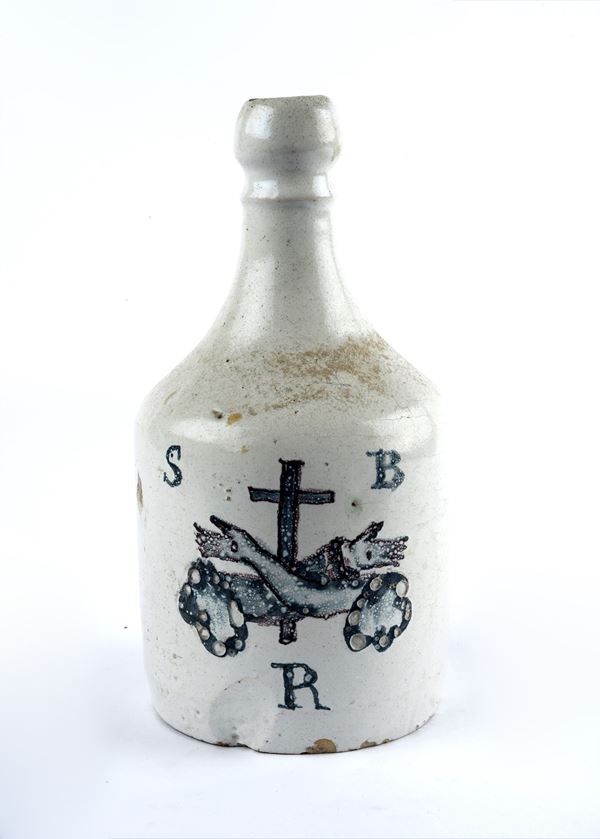 Una bottiglia da farmacia  - Auction ANTIQUES, SILVER - Galleria Pananti Casa d'A [..]