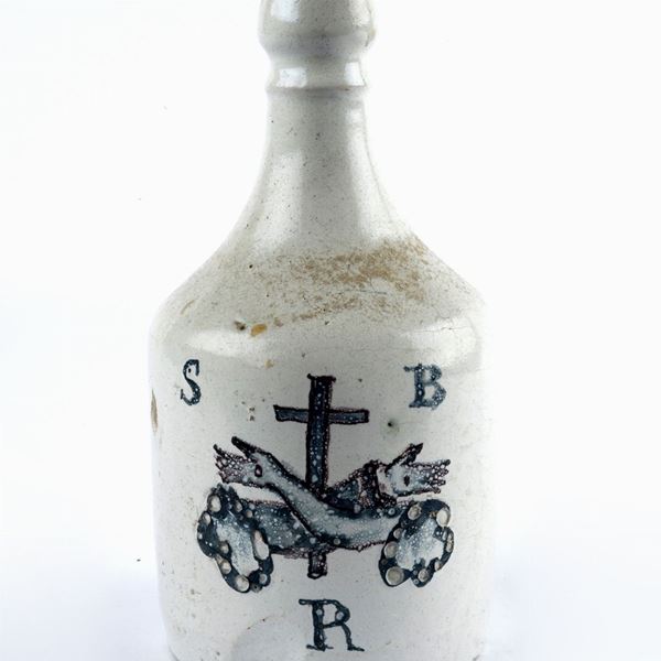 Una bottiglia da farmacia  - Asta ANTIQUARIATO, ARGENTI E OGGETTI D'ARTE - Galleria Pananti Casa d'Aste