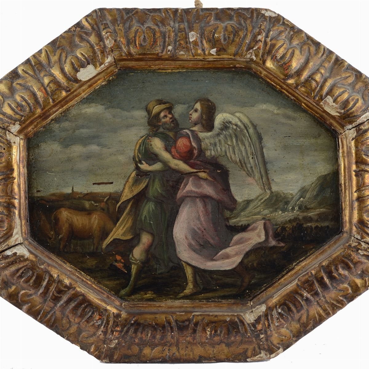 Scuola Fiorentina, XVII Sec. - Cinque Dipinti su Tavola