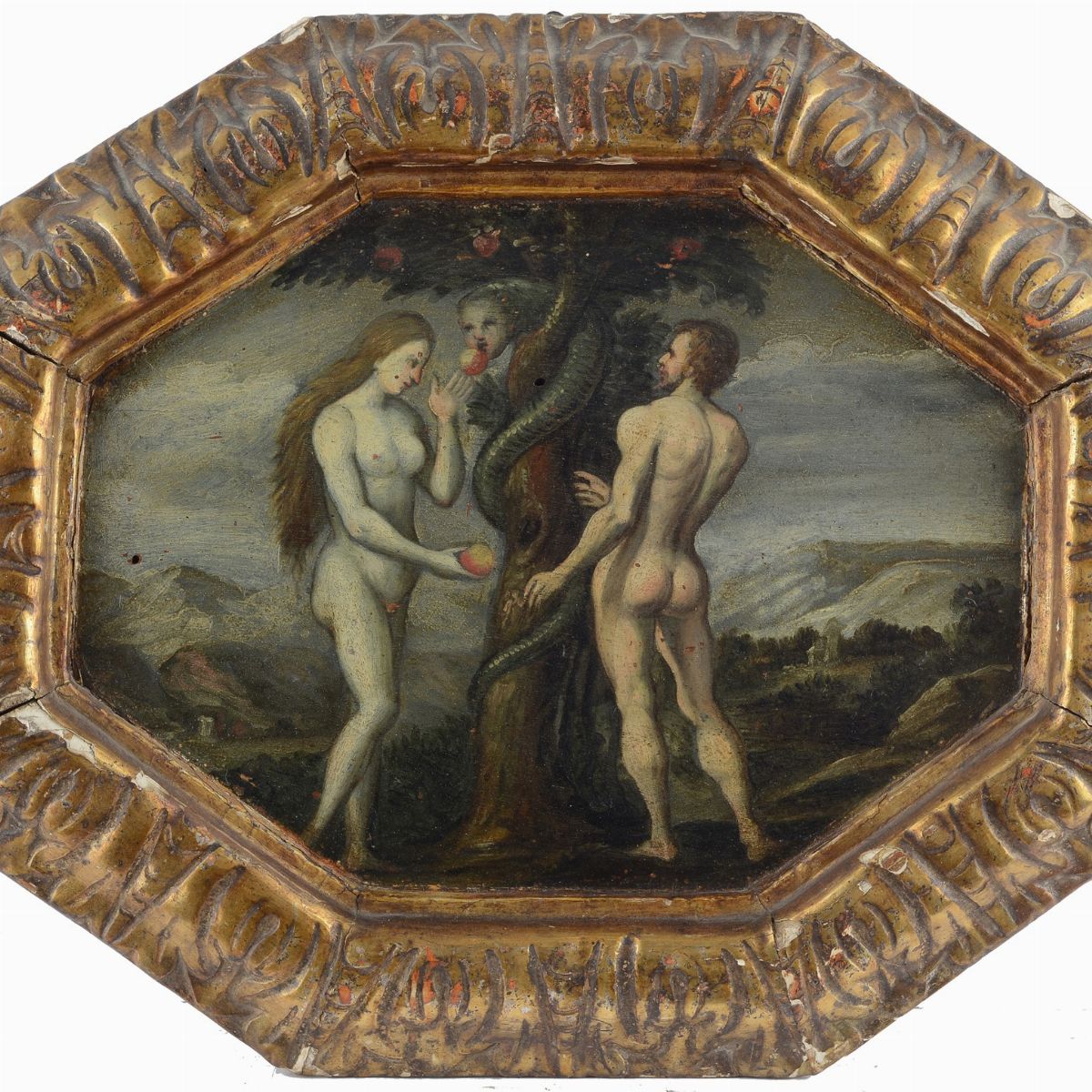 Scuola Fiorentina, XVII Sec. - Cinque Dipinti su Tavola