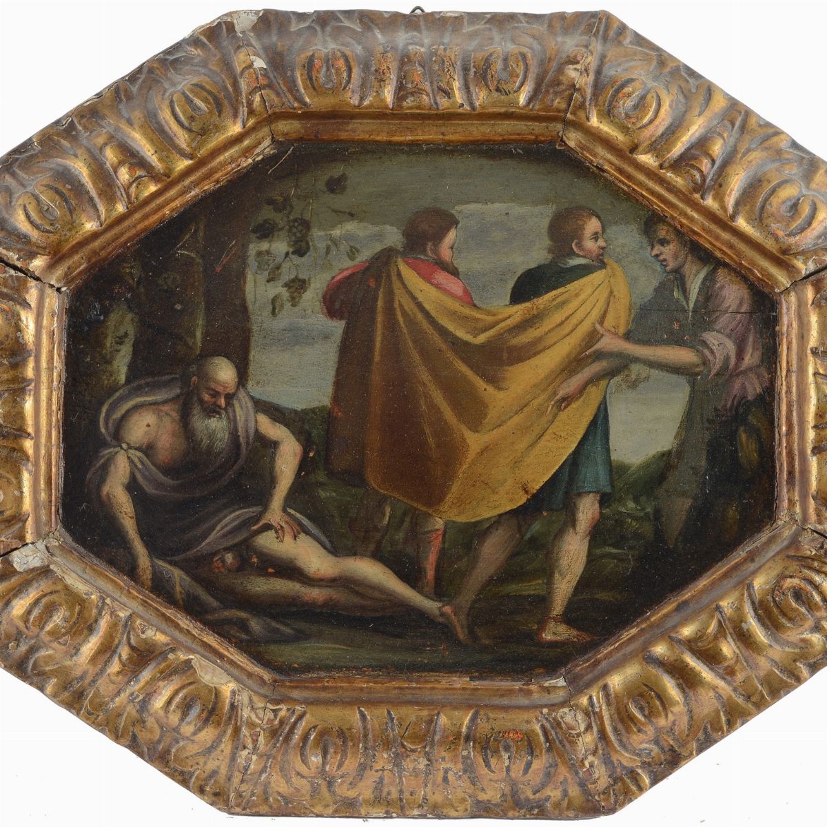Scuola Fiorentina, XVII Sec. - Cinque Dipinti su Tavola