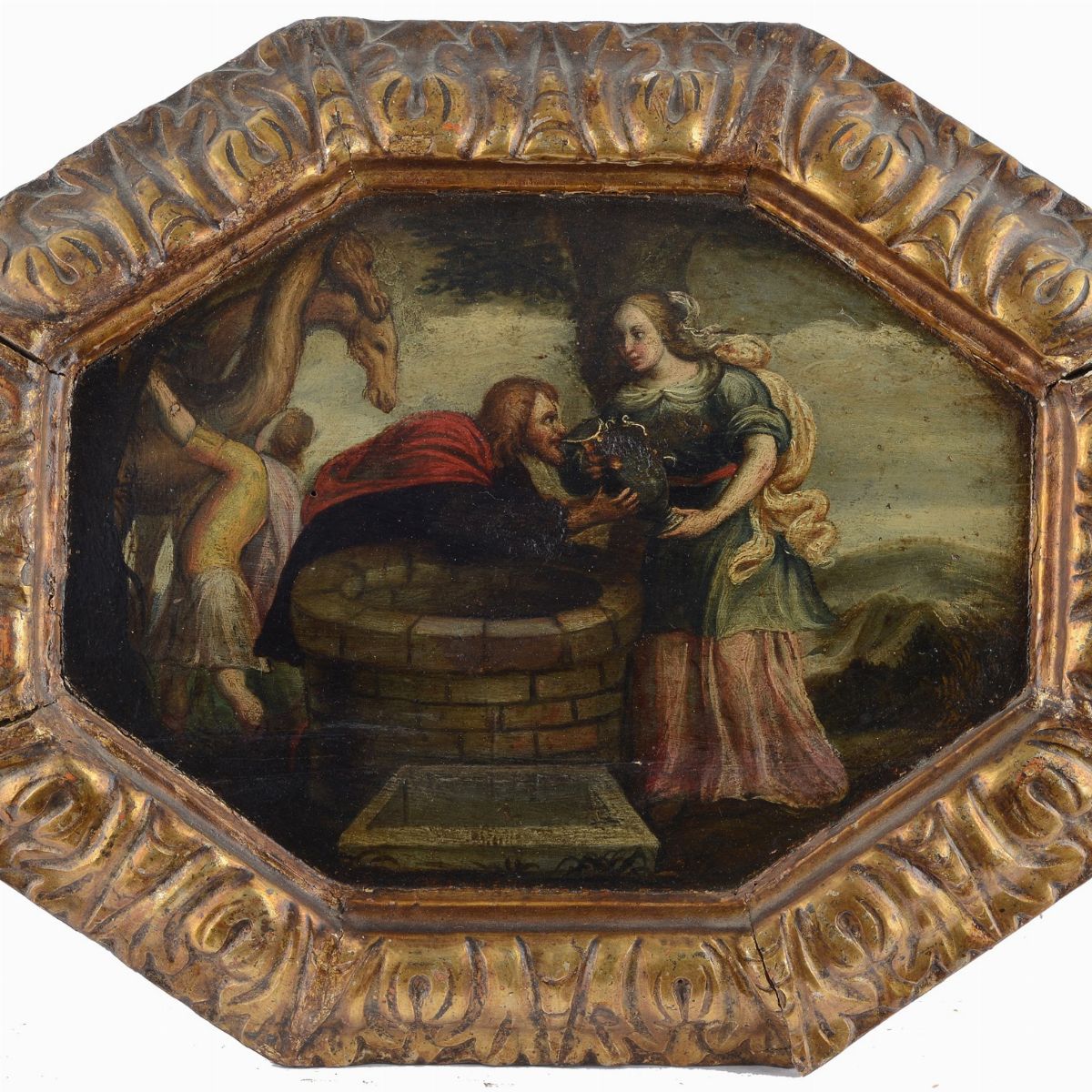 Scuola Fiorentina, XVII Sec. - Cinque Dipinti su Tavola