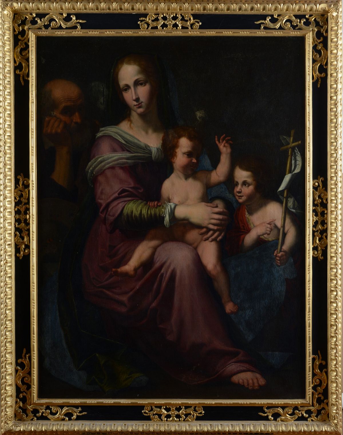 Pier Antonio Michi - Sacra Famiglia con San Giovannino
