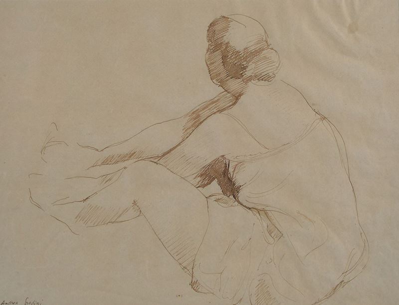 Andrea Spadini - Donna Seduta