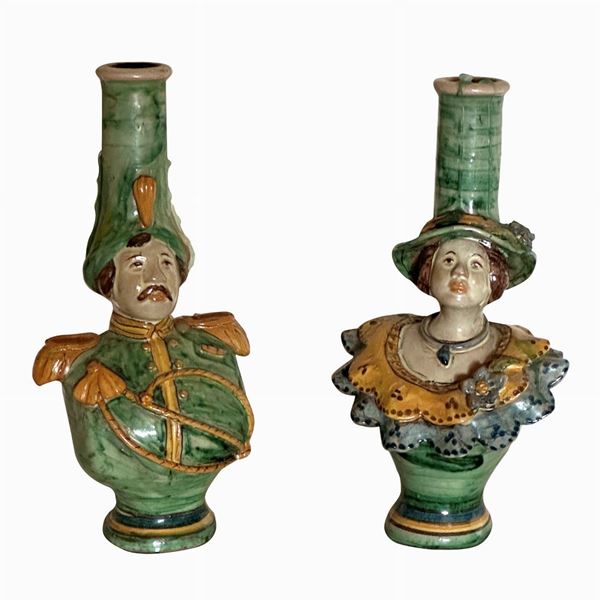 Coppia di candelabri