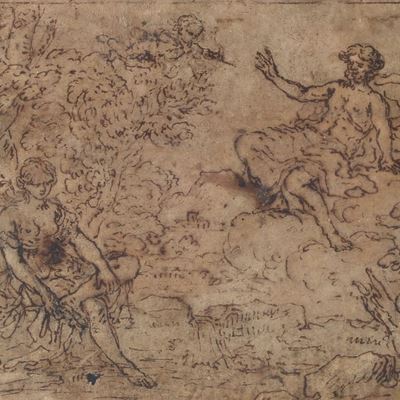 Apparizione di Zeus Ad una Ninfa