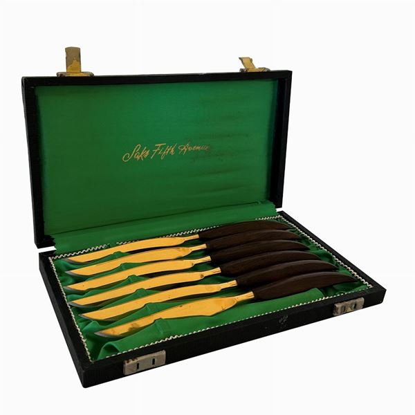 Set di coltelli  - Asta ANTIQUARIATO, ARGENTI E OGGETTI D'ARTE - Galleria Pananti Casa d'Aste
