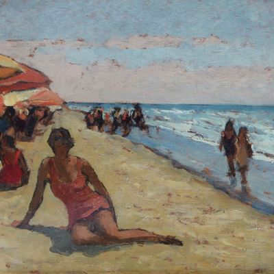 Meriggio sulla Spiaggia (forte dei Marmi)