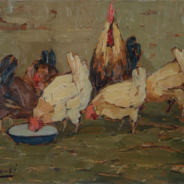 Giovanni Lomi - Pollaio