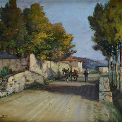 Strada con Carretto