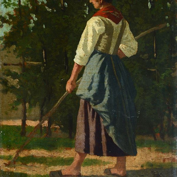 Cesare Bartolena - Contadina