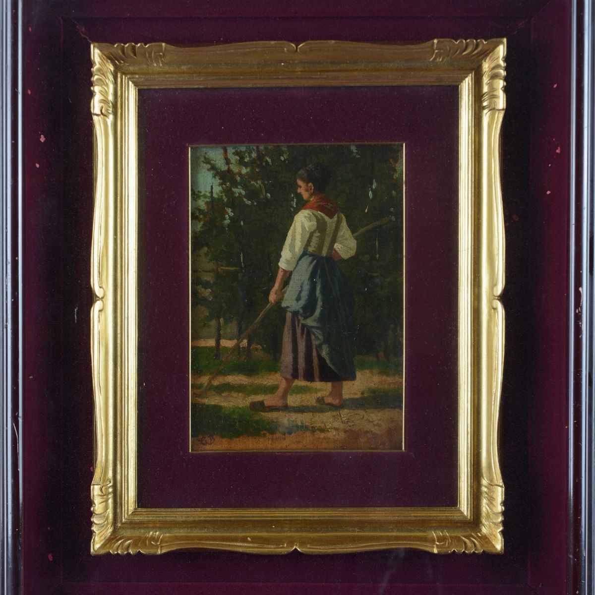 Cesare Bartolena - Contadina