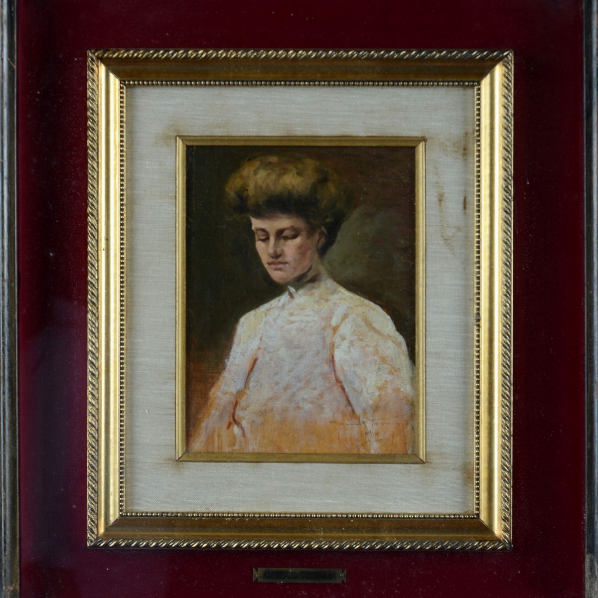 Angiolo Tommasi - Ritratto di Signora