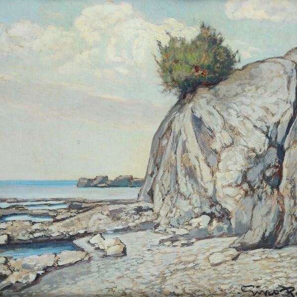 Gino Romiti - Scogliera di Antignano