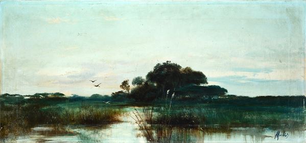 Henry Mark&#242; - Paesaggio con palude