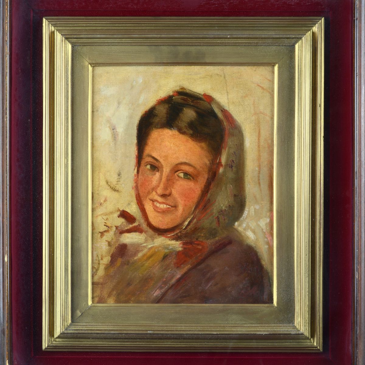 Niccolò Cannicci - Ritratto di Contadina