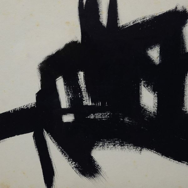 Franz Kline - Study for Intersection