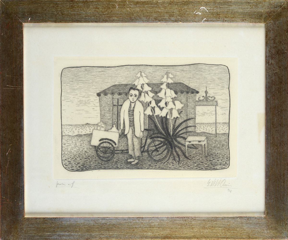 Giuseppe Viviani - Venditore e Fiori