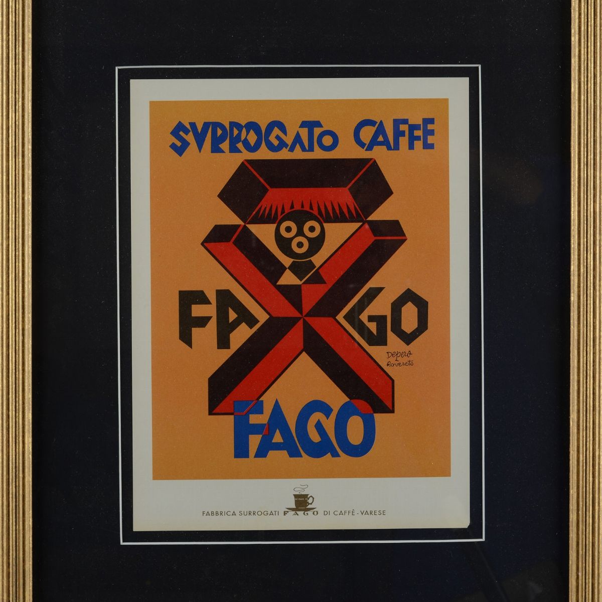 Fortunato Depero - Surrogato Caffè Fago