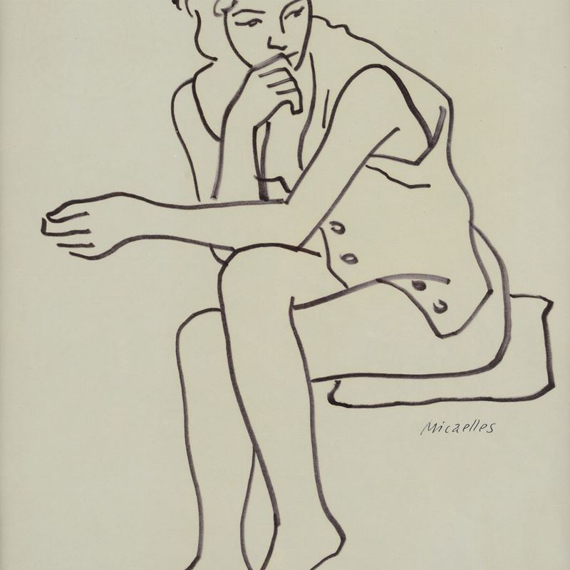 Micaelles (ram) - Nudo Femminile