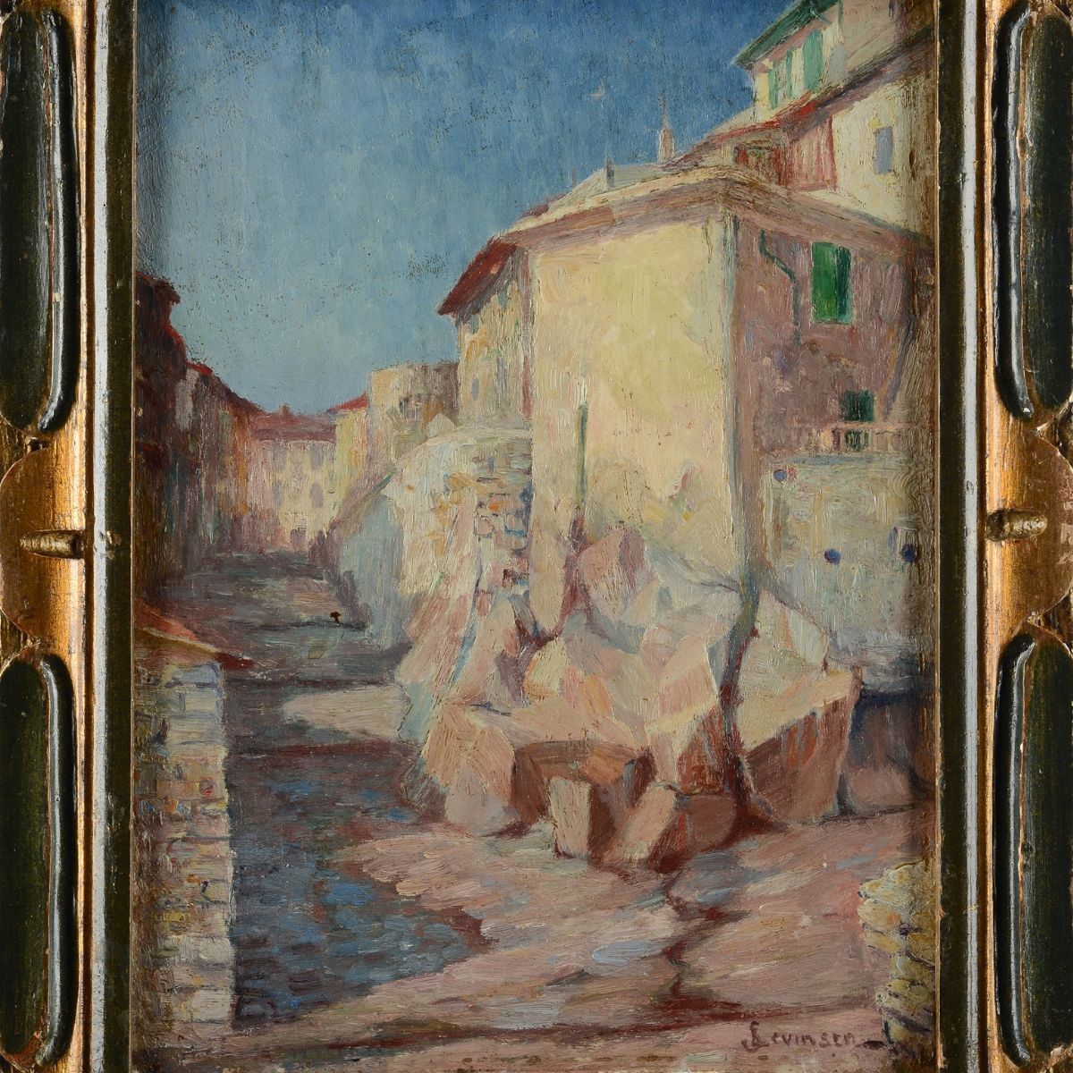 Sophus Theobald Levinsen - Strada di Paese
