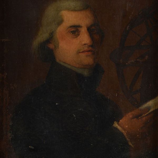 Anonimo, XVIII sec. - Ritratto di astronomo