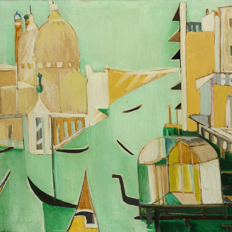 Remo Brindisi - Venezia - la Dogana
