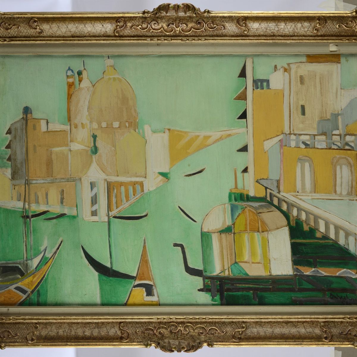 Remo Brindisi - Venezia - la Dogana