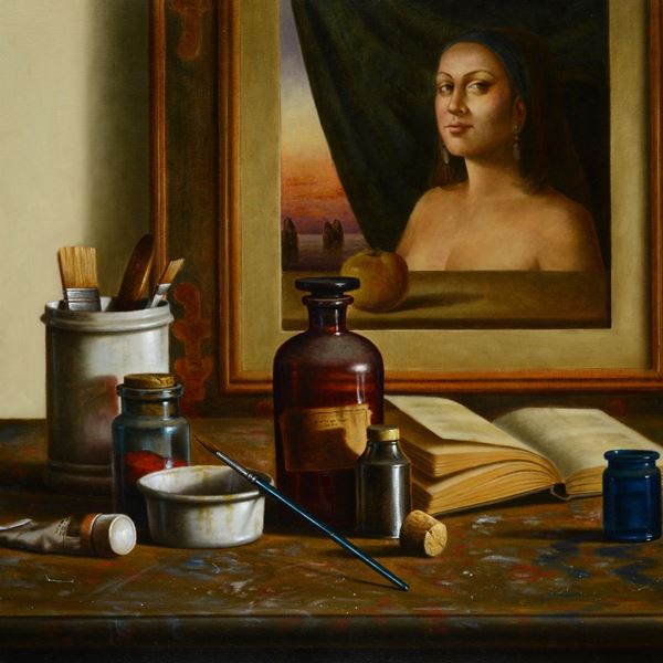 Antonio Nunziante - Visita allo studio