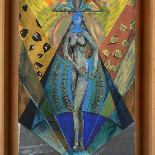 Bruno Ceccobelli - Nudo