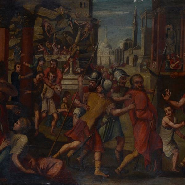 Anonimo, XVIII sec. - Scena classica