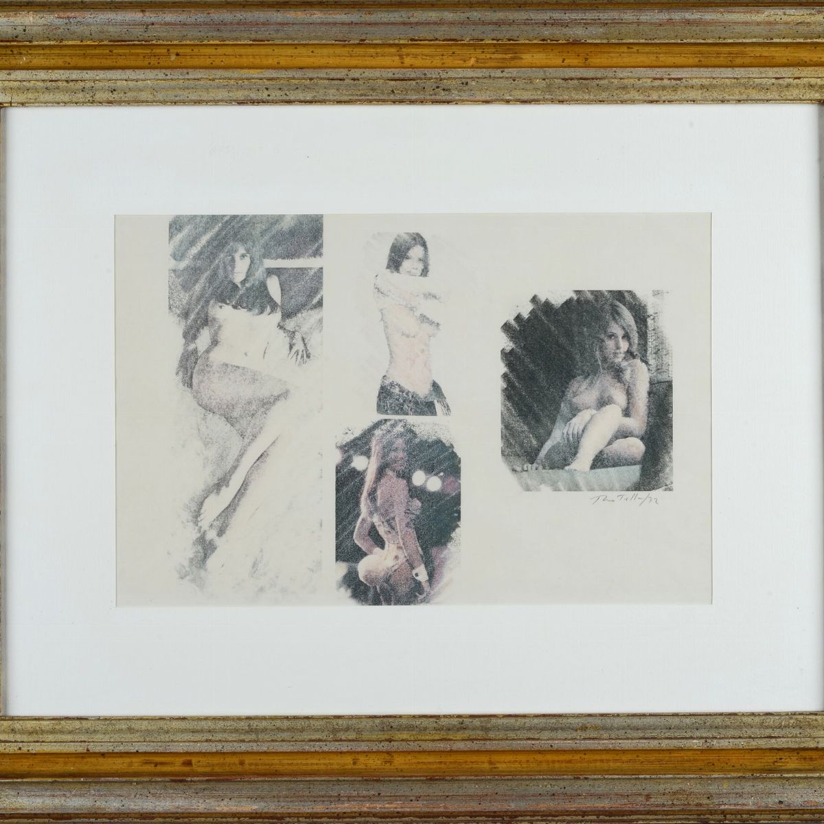 Mimmo Rotella - Nudi