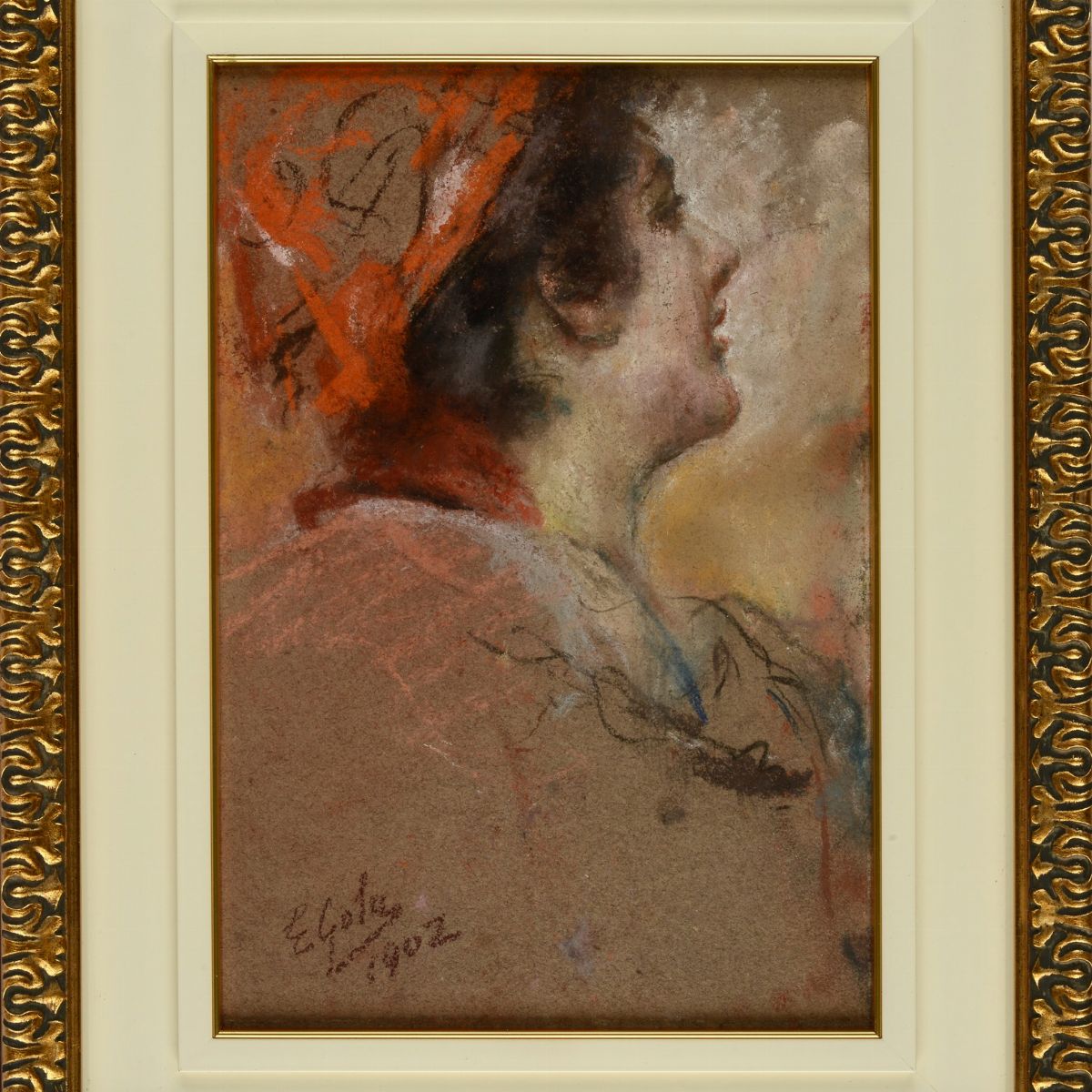 Emilio Gola - Profilo di Ragazza