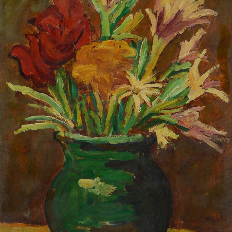 Giovanni Bartolena - Vaso di Fiori