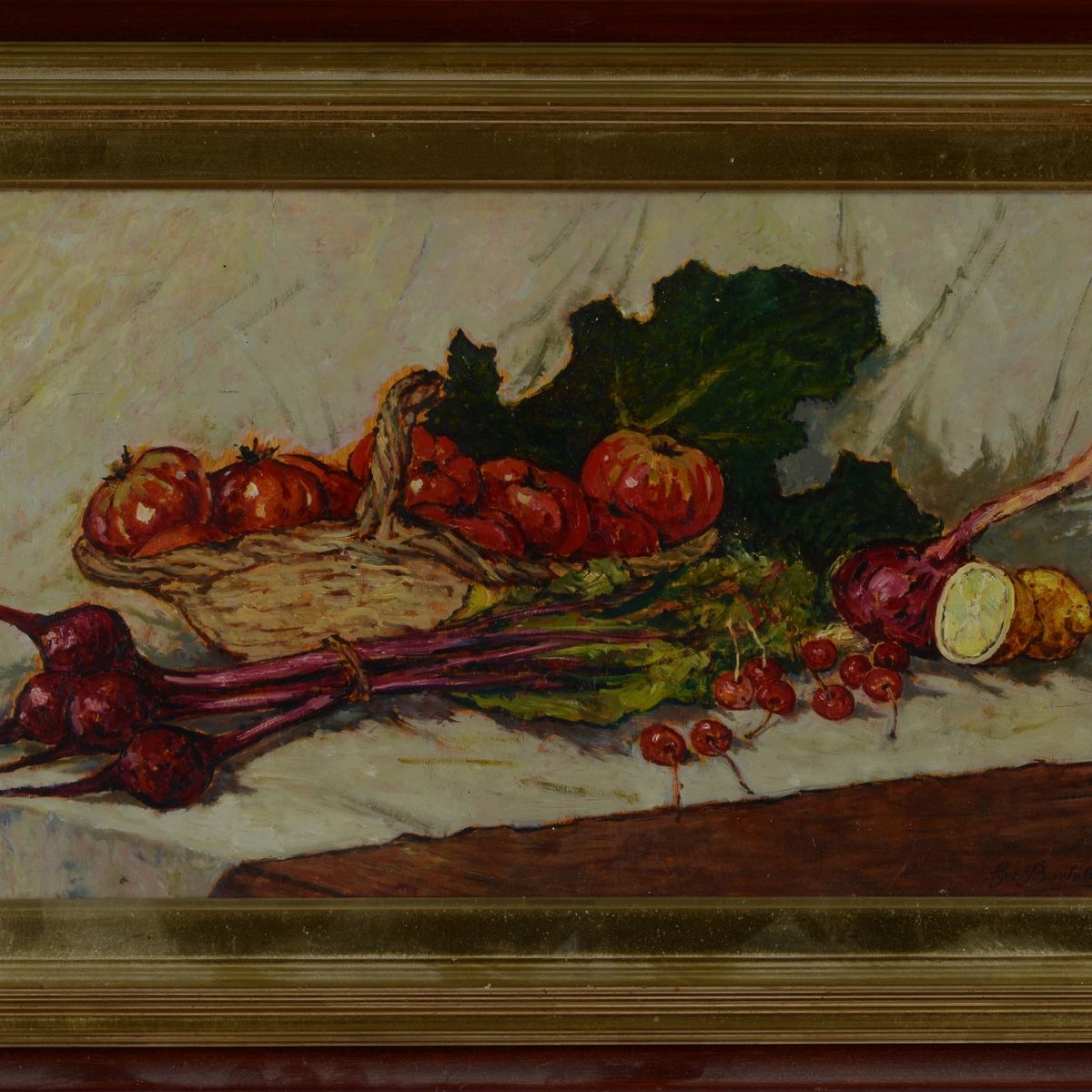 Giovanni Bartolena - Natura Morta con Cipolle